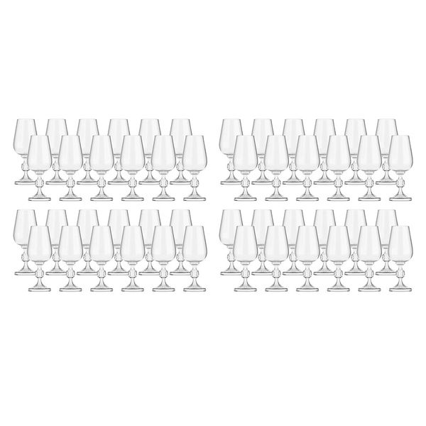 Conjunto 48 Tacas de Vidro Cazza Dover 275ml